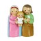 Roman Little Drops of Water Holy Family Nativity Christmas Figurine - 3"